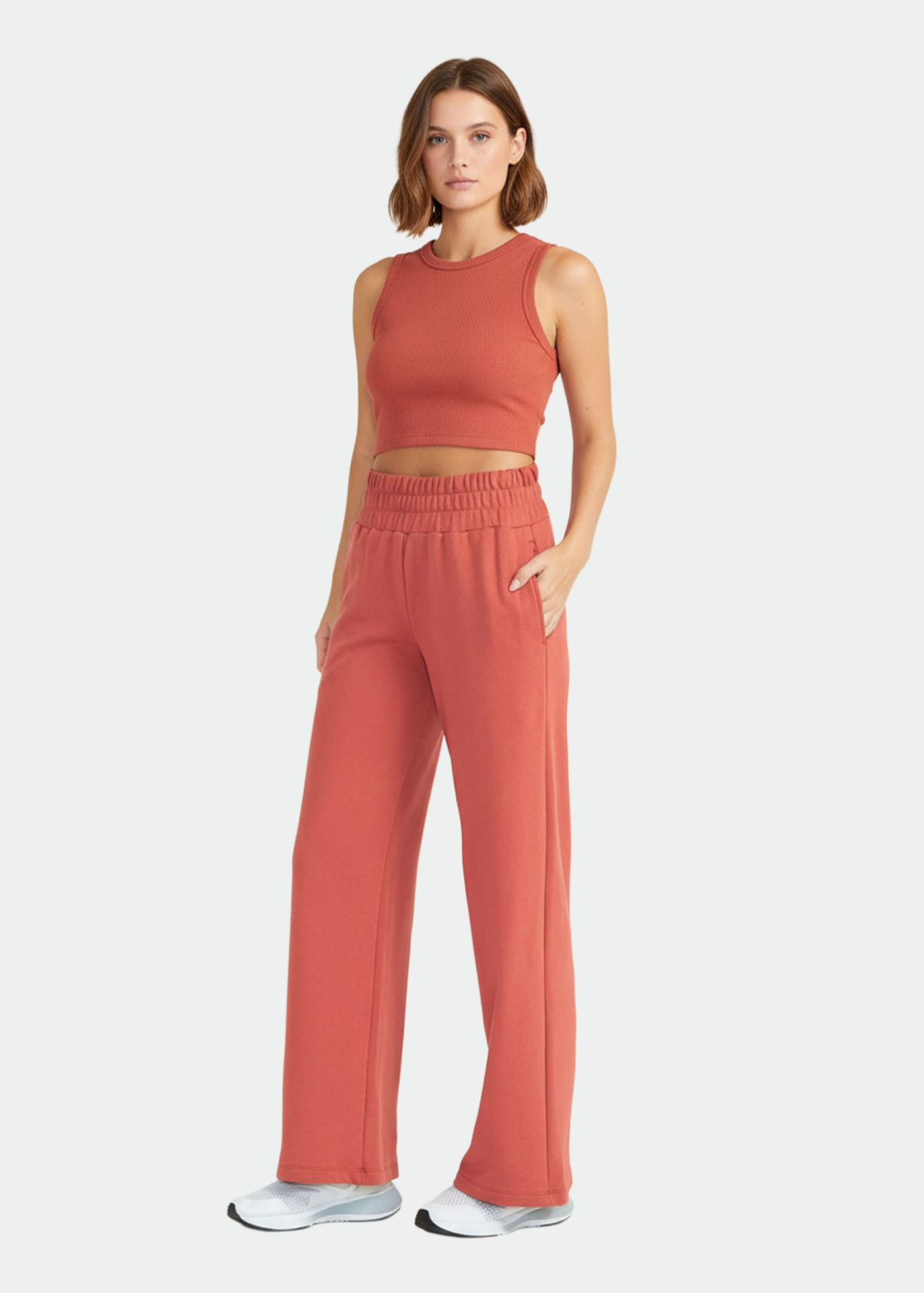 Calça Feminina Cós Recortes